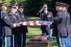 military burial